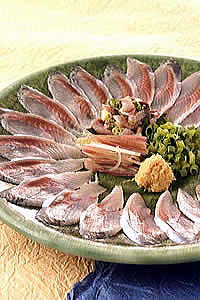 日本料理 松井/関さば一夜干焼き 日本料理 松井/さんま薄造り