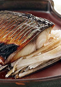 日本料理 松井/関さば一夜干焼き 日本料理 松井/関さば一夜干焼き